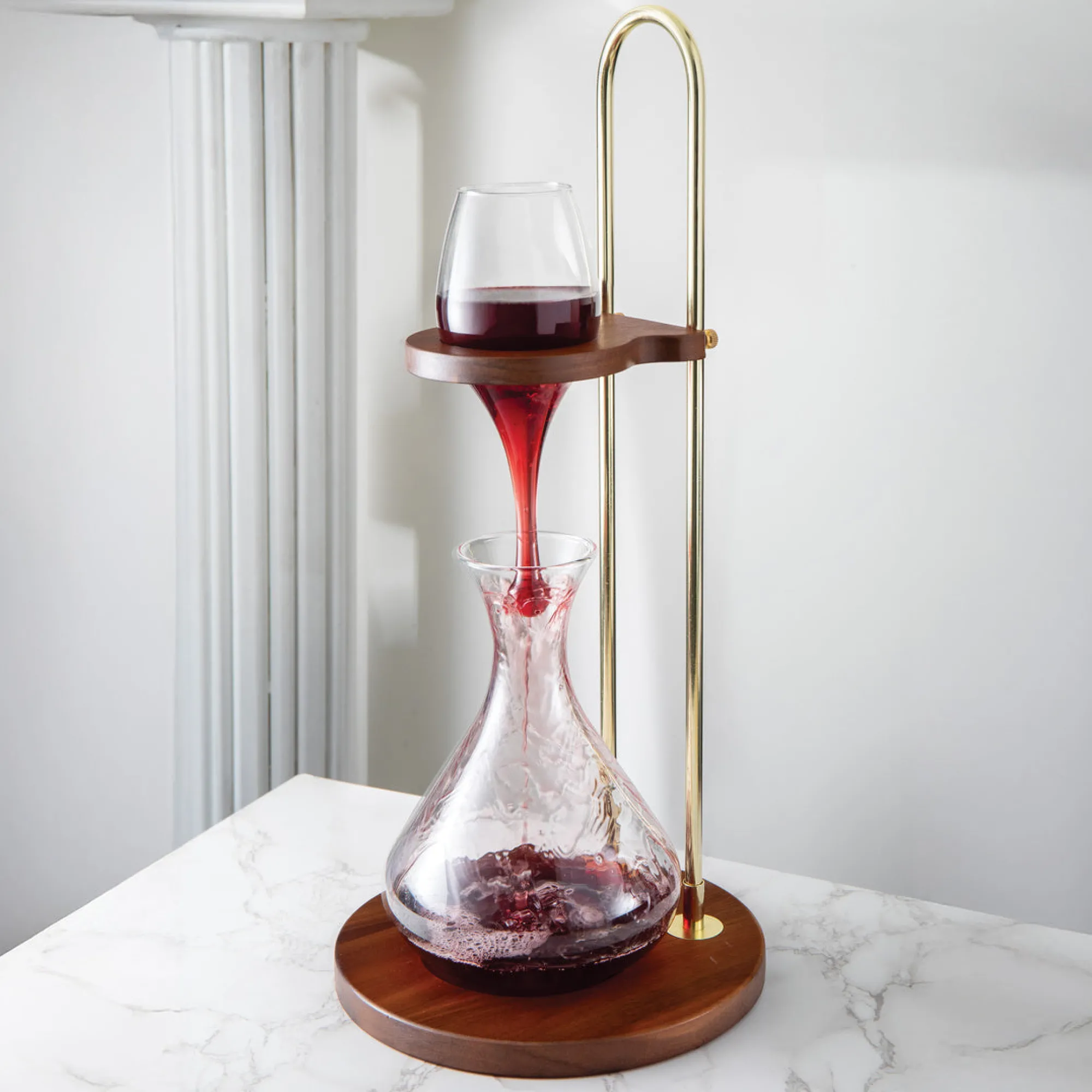 Godinger Somm's Embrace Aerator & Carafe Station