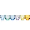 Outlet Godinger Stockholm Colored Shot Glass, Set of 6