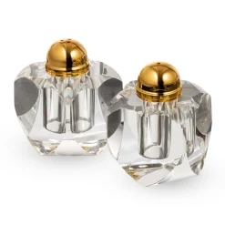 Sale Godinger Stockholm Gold Salt & Pepper Shaker Set