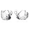 New Godinger Swan Votive Holder Set