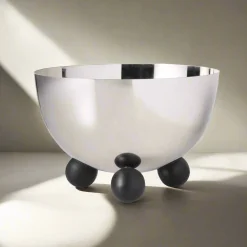 Best Godinger Temari Black Footed Nut Bowl
