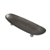 Outlet Godinger Temari Hammered Gunmetal Footed Oval Platter