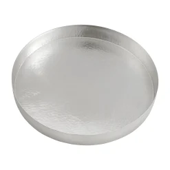 Discount Godinger Temari Hammered Silver Round Serving Tray