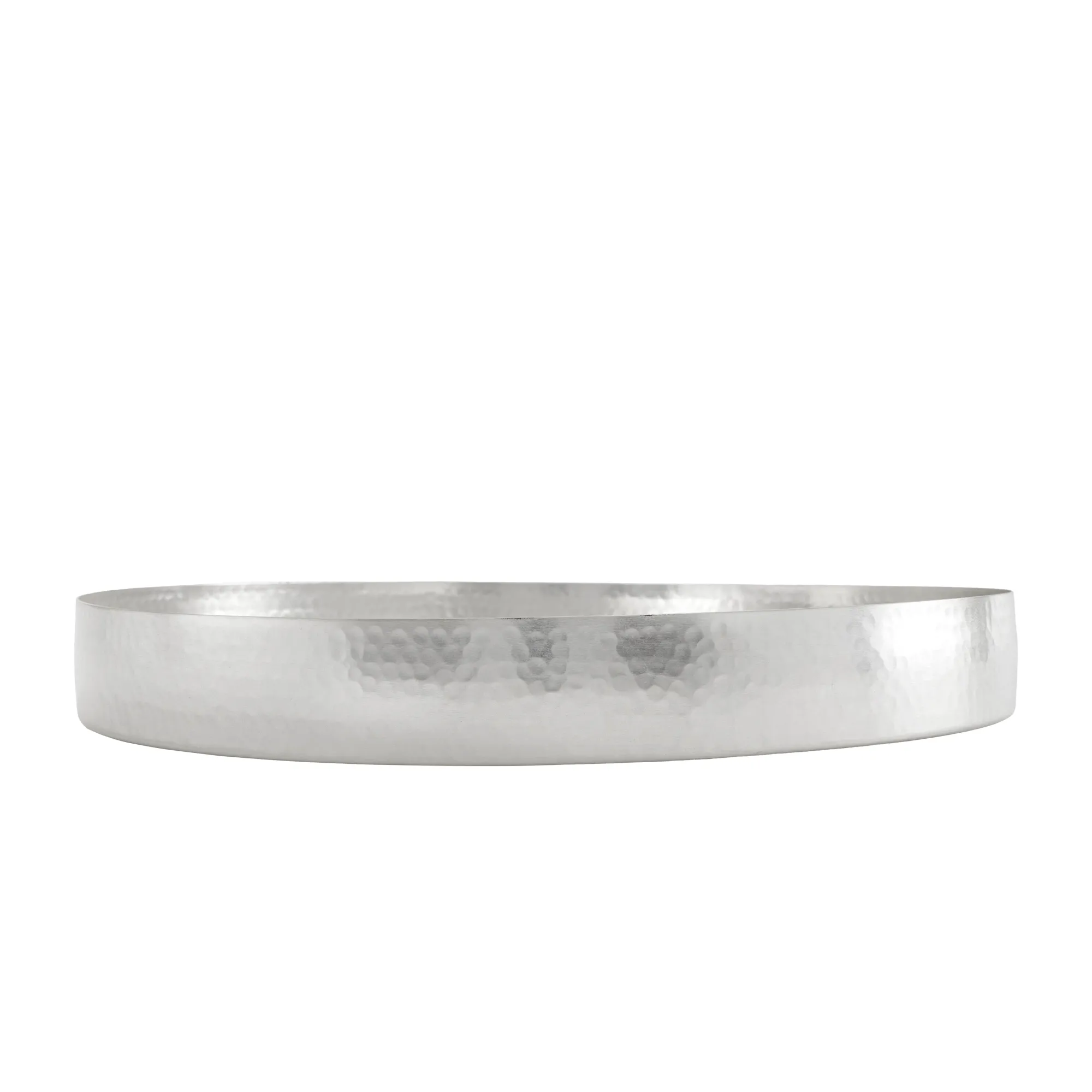 Discount Godinger Temari Hammered Silver Round Serving Tray