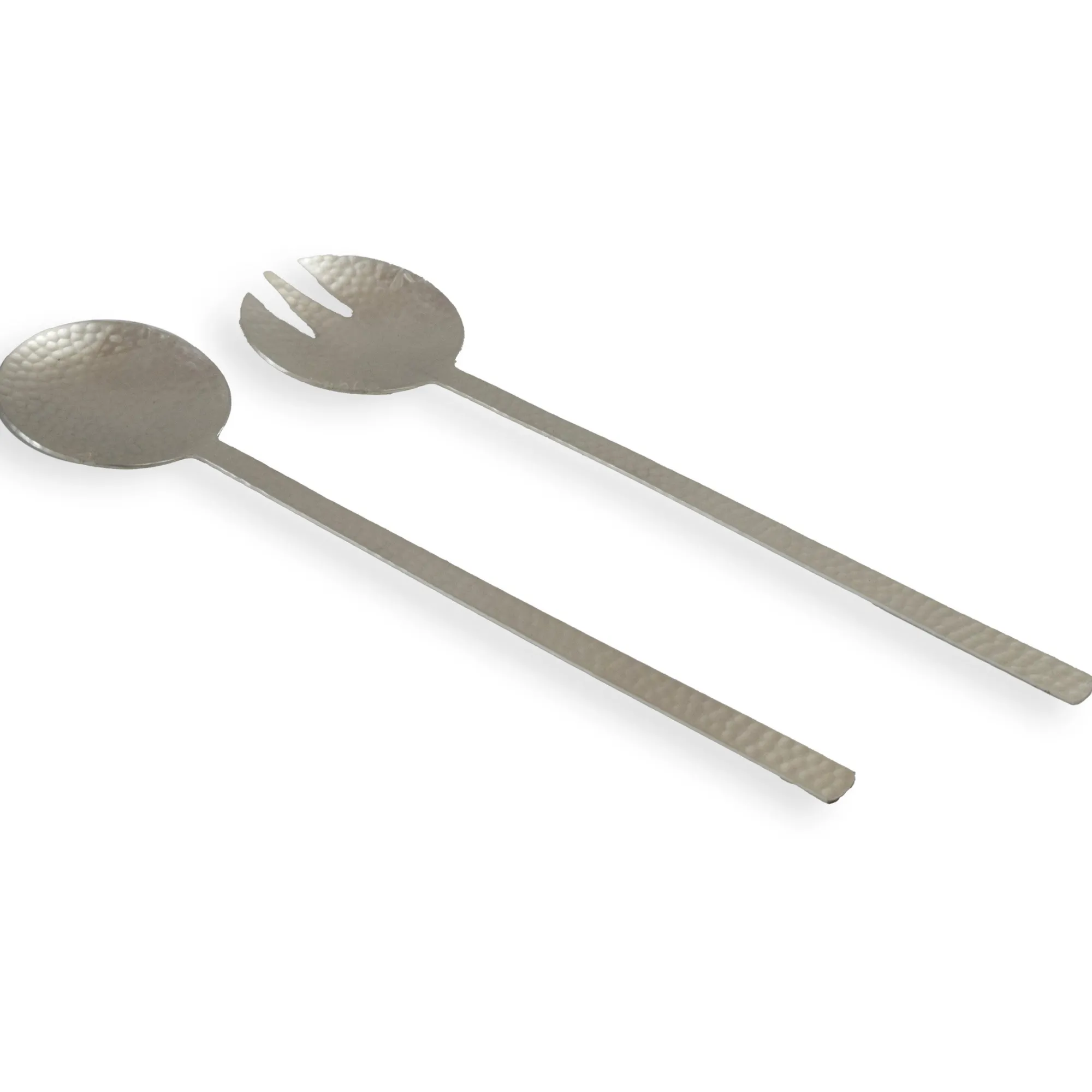 Godinger Temari Hammered Silver Salad Server Set
