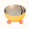 Outlet Godinger Temari Pink & Gold Footed Nut Bowl