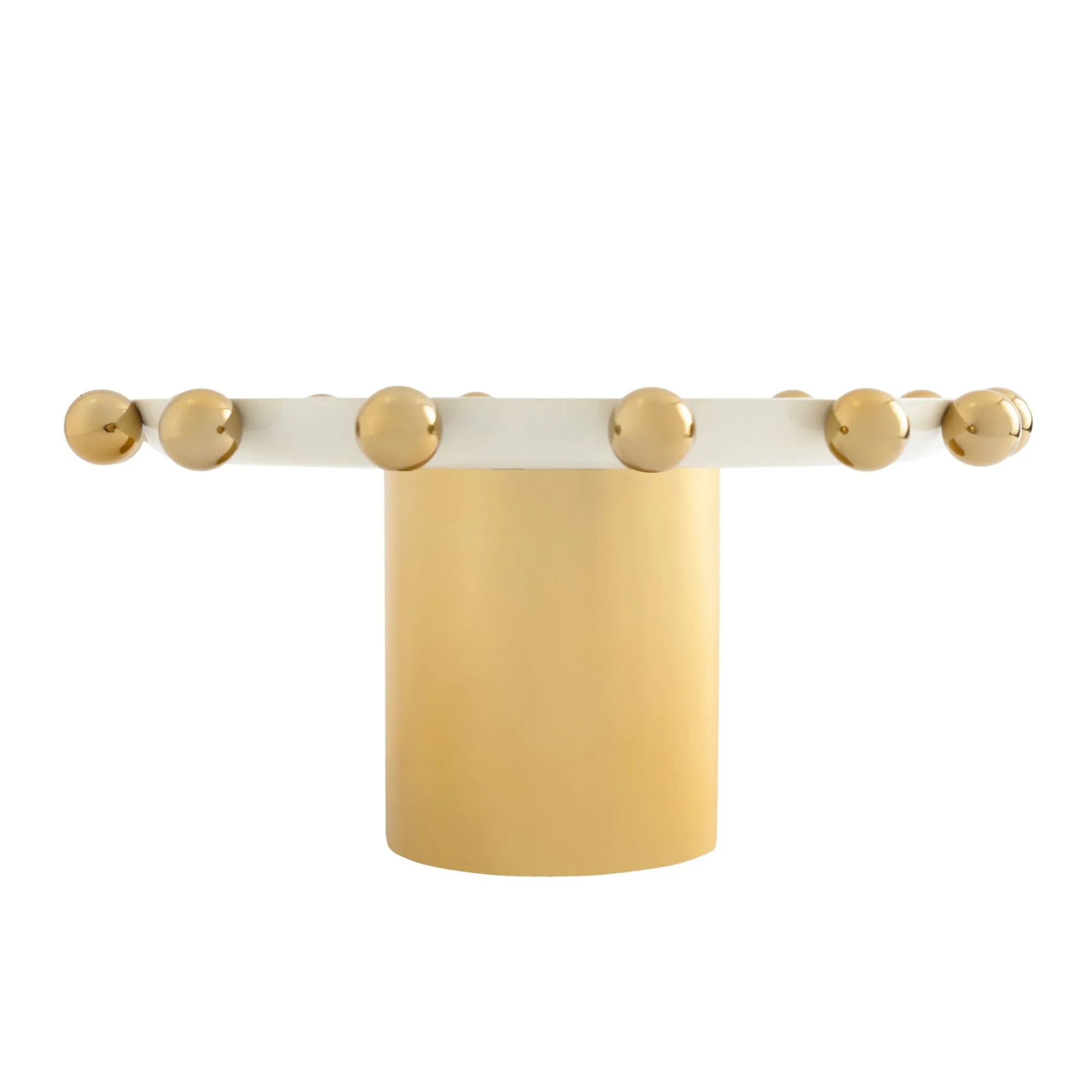 Discount Godinger Temari White & Gold Footed Cake Stand