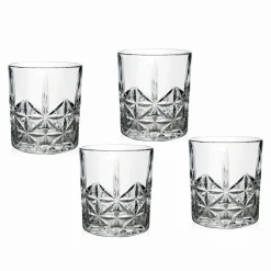 Outlet Godinger Tilden Double Old Fashion Glass, Set of 4