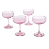 New Godinger Veneto Ballet Champagne Coupe, Set of 4