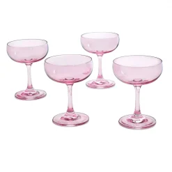 New Godinger Veneto Ballet Champagne Coupe, Set of 4