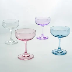 Sale Godinger Veneto Frost Champagne Coupe, Set of 4