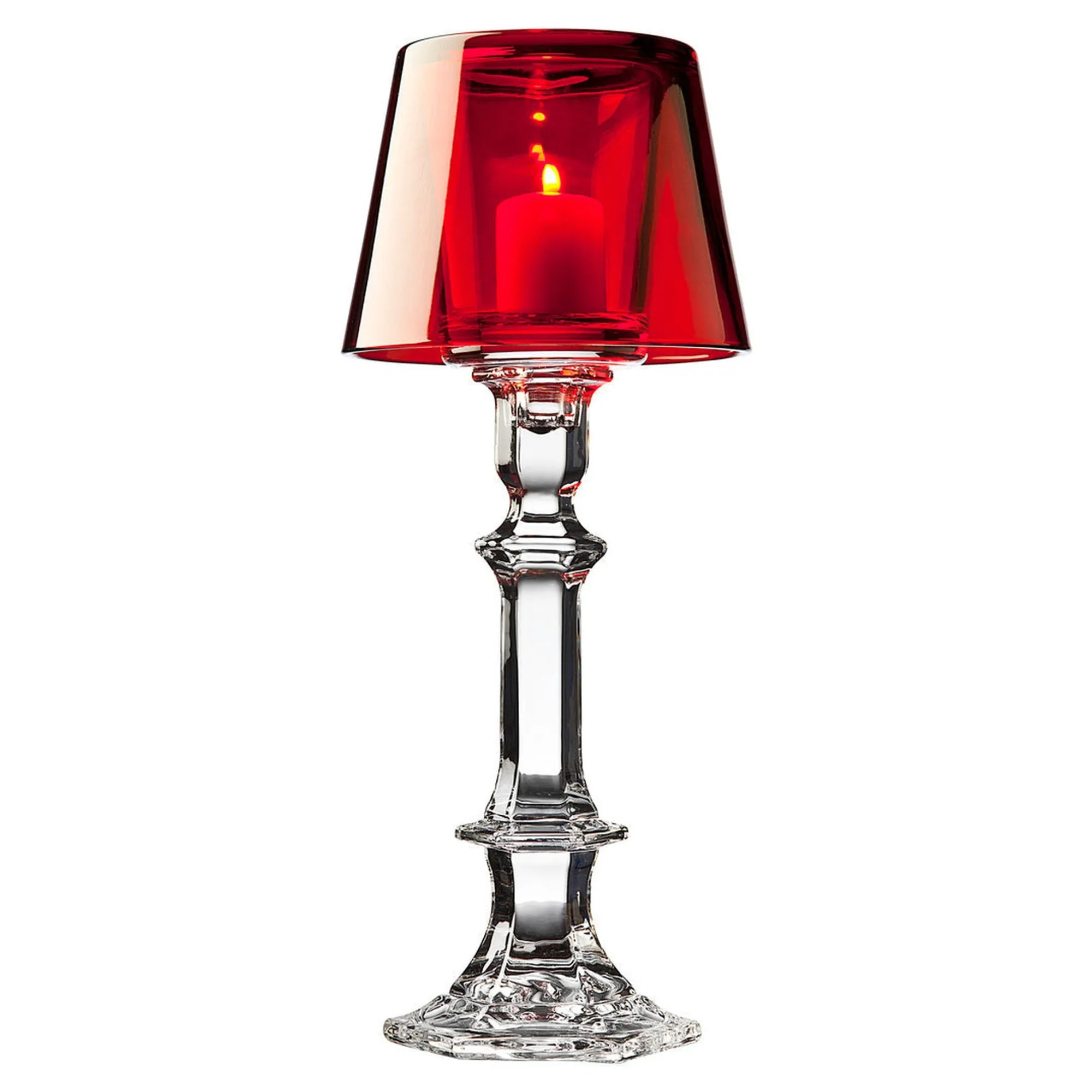 Godinger Villa Marca Red Votive Holder Lamp