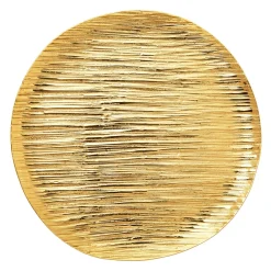 Online Godinger Wadi Gold Textured Round Tray