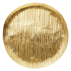 Online Godinger Wadi Gold Textured Round Tray