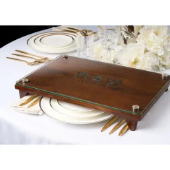 Hot Godinger Walnut Raised Challah Board