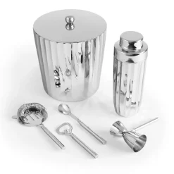 Online Godinger Waves Stainless Steel Bar Tool Set