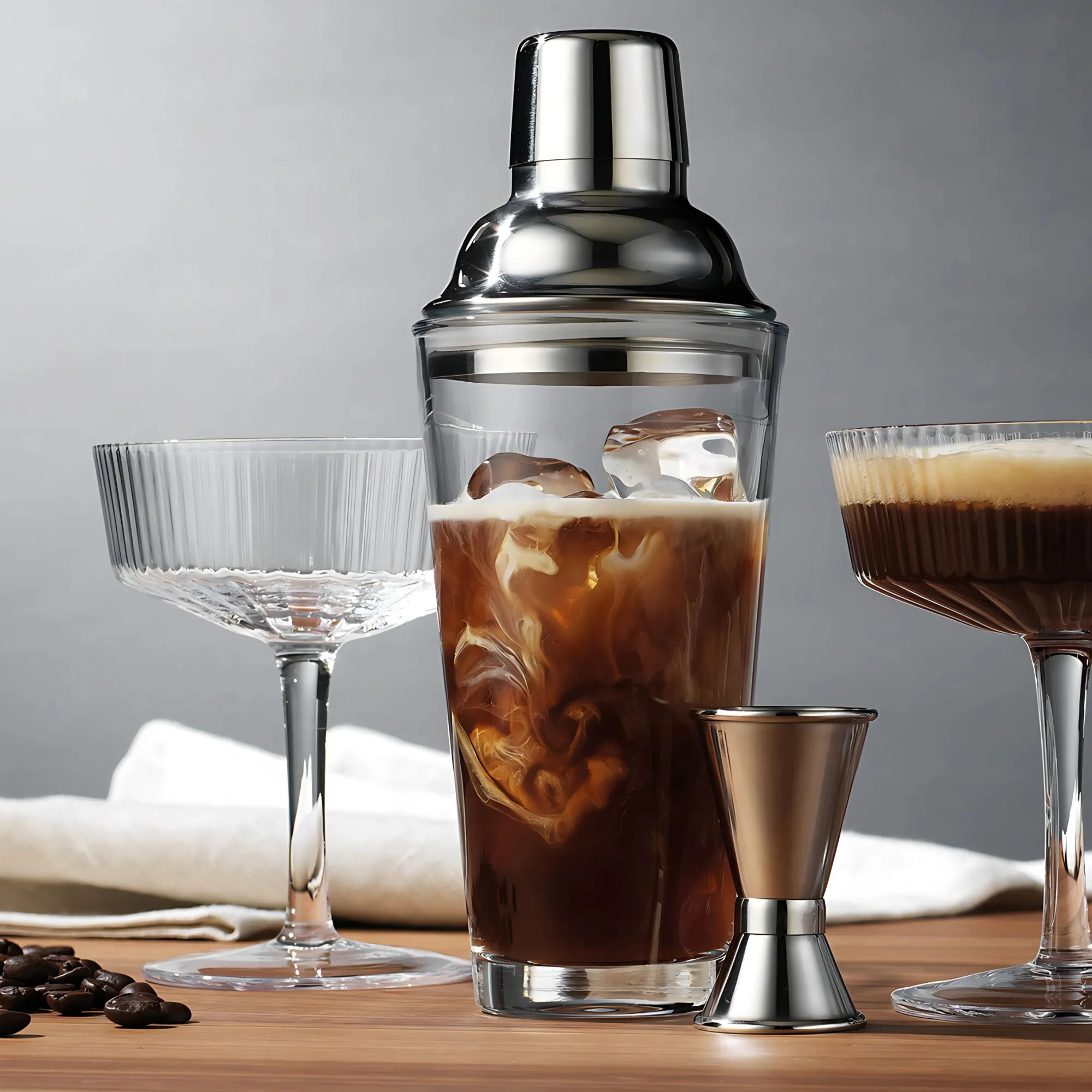 Clearance Godinger Whiskey & Rye 6 Piece Espresso Martini Set