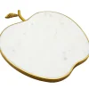 New Godinger White Marble Apple Cheese Board