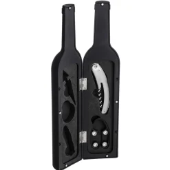 Clearance Godinger Wine Bottle 5 Piece Wine Tool Set