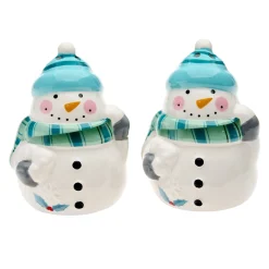 Online Godinger Winter Weather Snowman Salt And Pepper Shaker Set